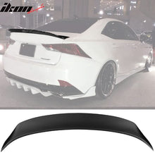 Load image into Gallery viewer, 2014-2020 Lexus IS IS250 IS350 Type A Matte Black Rear Spoiler Wing