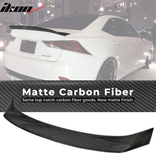 Load image into Gallery viewer, 2014-2020 Lexus IS250 350 300 200t Type A Trunk Spoiler Carbon Fiber