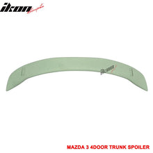 Load image into Gallery viewer, 2003-2009 Mazda 3 Sedan Black Window Visor Roof Spoiler Lip Wing ABS