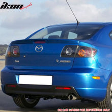 Load image into Gallery viewer, 2004-2009 Mazda 3 Sedan Flush Mount  Painted Trunk Spoiler ABS