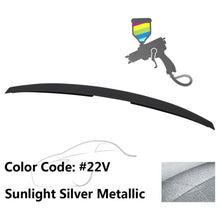 Load image into Gallery viewer, 2004-2009 Mazda 3 Sedan Flush Mount  Painted Trunk Spoiler ABS