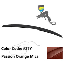 Load image into Gallery viewer, 2004-2009 Mazda 3 Sedan Flush Mount  Painted Trunk Spoiler ABS