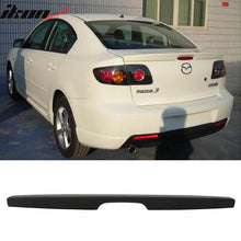 Load image into Gallery viewer, 2004-2009 Mazda 3 Sedan Flush Mount  Painted Trunk Spoiler ABS