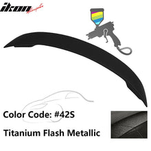 Load image into Gallery viewer, 2010-2013 Mazda 3 Sedan OE Style Unpainted Rear Spoiler Wing ABS