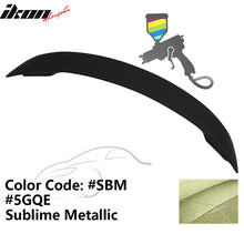 Load image into Gallery viewer, 2010-2013 Mazda 3 Sedan OE Style Unpainted Rear Spoiler Wing ABS