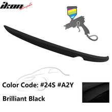 Load image into Gallery viewer, Matte Fits 14-18 Mazda 3 Mazda3 Sedan Flush Factory Trunk Spoiler