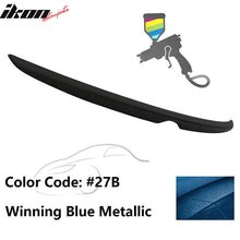 Load image into Gallery viewer, Matte Fits 14-18 Mazda 3 Mazda3 Sedan Flush Factory Trunk Spoiler