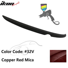 Load image into Gallery viewer, Matte Fits 14-18 Mazda 3 Mazda3 Sedan Flush Factory Trunk Spoiler