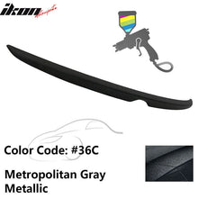 Load image into Gallery viewer, Matte Fits 14-18 Mazda 3 Mazda3 Sedan Flush Factory Trunk Spoiler