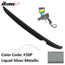 Load image into Gallery viewer, Matte Fits 14-18 Mazda 3 Mazda3 Sedan Flush Factory Trunk Spoiler
