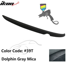 Load image into Gallery viewer, Matte Fits 14-18 Mazda 3 Mazda3 Sedan Flush Factory Trunk Spoiler