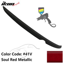 Load image into Gallery viewer, Matte Fits 14-18 Mazda 3 Mazda3 Sedan Flush Factory Trunk Spoiler
