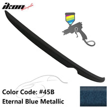 Load image into Gallery viewer, Matte Fits 14-18 Mazda 3 Mazda3 Sedan Flush Factory Trunk Spoiler