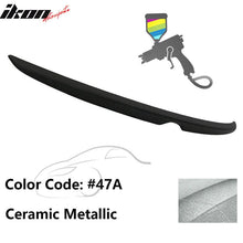Load image into Gallery viewer, Matte Fits 14-18 Mazda 3 Mazda3 Sedan Flush Factory Trunk Spoiler