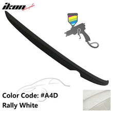 Load image into Gallery viewer, Matte Fits 14-18 Mazda 3 Mazda3 Sedan Flush Factory Trunk Spoiler
