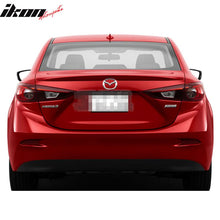 Load image into Gallery viewer, Matte Fits 14-18 Mazda 3 Mazda3 Sedan Flush Factory Trunk Spoiler