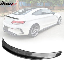 Load image into Gallery viewer, 2017-2022 Benz W205 C Class Coupe PSM Style Trunk Spoiler Carbon Fiber
