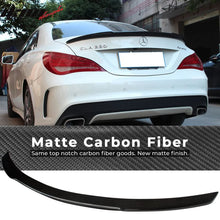 Load image into Gallery viewer, 2013-2018 Mercedes-Benz CLA C117 FD Style Trunk Spoiler Carbon Fiber