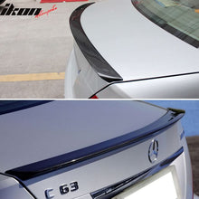Load image into Gallery viewer, 2008-2014 Benz W204 AMG Style Red Clear Rear Spoiler Wing Carbon Fiber