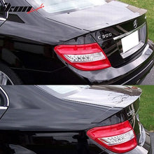 Load image into Gallery viewer, 2008-2014 Mercedes Benz C-Class W204 B Style Trunk Spoiler ABS