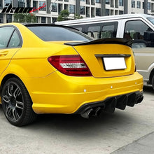 Load image into Gallery viewer, 2008-2014 Benz W204 C-Class 4Dr R Style Trunk Spoiler A