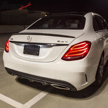 Load image into Gallery viewer, 2015-2021 Benz W205 C Class Sedan AMG Style Trunk Spoiler Carbon Fiber