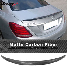 Load image into Gallery viewer, 2015-2021 Benz W205 C Class Sedan AMG Style Trunk Spoiler Carbon Fiber