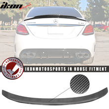Load image into Gallery viewer, 2015-2021 Benz W205 C Class 4dr PSM Style Trunk Spoiler Carbon Fiber