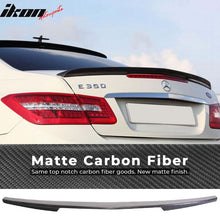 Load image into Gallery viewer, 2010-2017 Mercedes Benz W207 C207 2Dr Coupe Trunk Spoiler Carbon Fiber