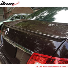 Load image into Gallery viewer, 2010-2016 Benz W212 Matte Black A Style Rear Spoiler Wing