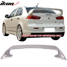Load image into Gallery viewer, 2008-2017 Mitsubishi Lancer Evolution 10 X Trunk Spoiler Wing Lip ABS
