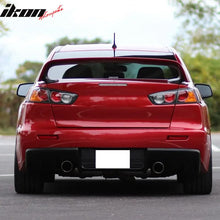 Load image into Gallery viewer, 2008-2017 Mitsubishi Lancer Evolution 10 X Trunk Spoiler Wing Lip ABS