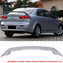 Load image into Gallery viewer, 2008-2017 Mitsubishi Lancer Rear Trunk Spoiler Ducktail Wing Lip ABS