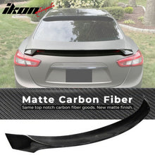 Load image into Gallery viewer, 2014-2019 Maserati Ghibli ASPEC Style Trunk Spoiler Carbon Fiber