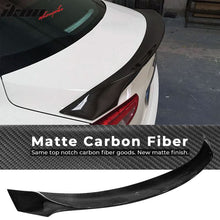 Load image into Gallery viewer, 2014-2019 Maserati Ghibli ASPEC Style Trunk Spoiler Carbon Fiber