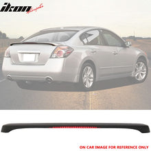 Load image into Gallery viewer, 2007-2012 Nissan Altima Sedan Matte Black Rear Spoiler Wing ABS