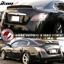 Load image into Gallery viewer, 2009-2015 Nissan Maxima A35 IKON Trunk Spoiler Splitter Carbon Fiber