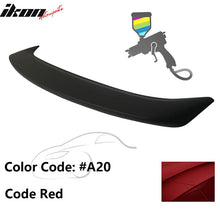 Load image into Gallery viewer, 2013-2019 Nissan Sentra 4Dr Sedan Painted Trunk Spoiler ABS