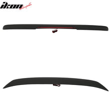 Load image into Gallery viewer, 2013-2019 Nissan Sentra Rear Spoiler Wing LED Brake Light Matte Black