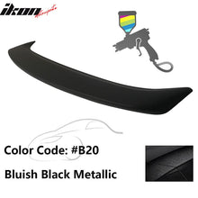 Load image into Gallery viewer, 2013-2019 Nissan Sentra 4Dr Sedan Painted Trunk Spoiler ABS