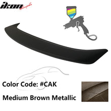 Load image into Gallery viewer, 2013-2019 Nissan Sentra 4Dr Sedan Painted Trunk Spoiler ABS