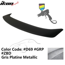 Load image into Gallery viewer, 2013-2019 Nissan Sentra 4Dr Sedan Painted Trunk Spoiler ABS