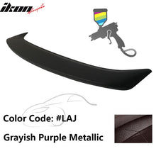 Load image into Gallery viewer, 2013-2019 Nissan Sentra 4Dr Sedan Painted Trunk Spoiler ABS