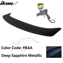 Load image into Gallery viewer, 2013-2019 Nissan Sentra 4Dr Sedan Painted Trunk Spoiler ABS