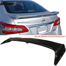 Load image into Gallery viewer, 2013-2019 Nissan Sentra 4Dr Sedan Painted Trunk Spoiler ABS