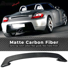 Load image into Gallery viewer, 2009-2012 Porsche Boxster 987 Rear Trunk Spoiler Carbon Fiber
