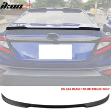 Load image into Gallery viewer, 2022-2025 Subaru WRX D Style Unpainted Black Rear Trunk Spoiler ABS