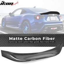 Load image into Gallery viewer, 2013-2020 Scion FRS/Subaru BRZ/Toyota 86 Trunk Spoiler Carbon Fiber