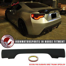 Load image into Gallery viewer, For 13-20 FR-S FRS BRZ GT86 GR V3 Trunk Spoiler