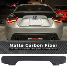Load image into Gallery viewer, 2013-2020 Scion FRS/Subaru BRZ/Toyota 86 GR Trunk Spoiler Carbon Fiber